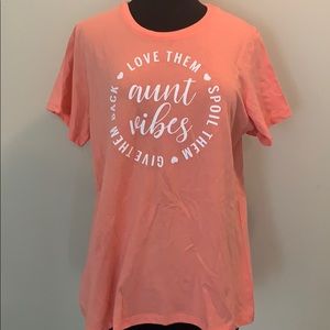 New! Aunt Vibes Tshirt